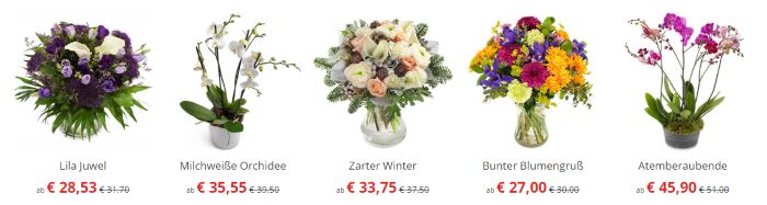 Bis zu 10% Rabatt bei Euroflorist