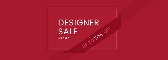 Designer Sale bei Cadenzza - Bis zu 70% Rabatt
