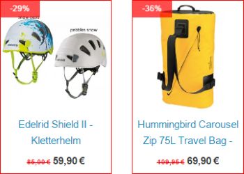 36% Rabatt auf Travel-Bag bei Vertical Extreme