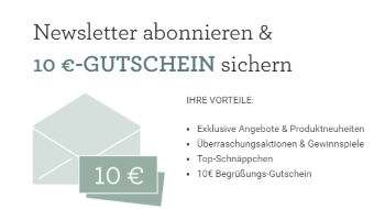 Hessnatur Newsletter abonnieren und 10€ sichern