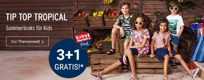 Tip Top Tropical: 3+1 Gratis - Extra Vorteil!