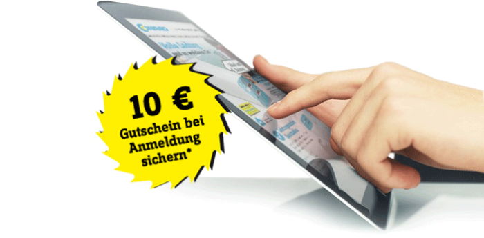 10€ Gutschein von Conrad bei Anmeldung sichern