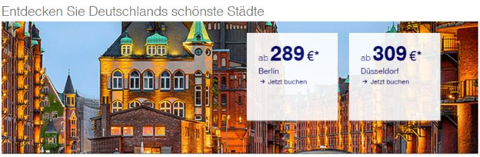 Berlin ab 289€ mit Lufthansa