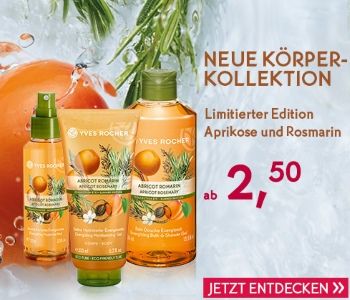 Neue Körperkollektion ab 2.50€ - Jetzt entdecken bei Yves Rocher