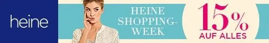 Heine Shopping-Week: 15% auf alles!