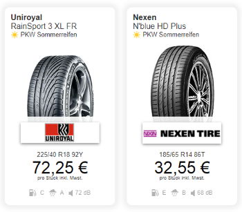 Reifendiscount.at - Reifen ab 32.55€