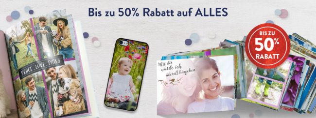 Snapfish - Bis zu 50% Rabatt