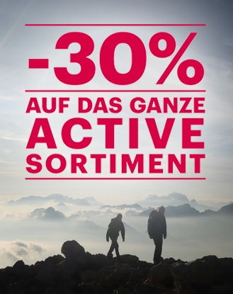 30% Rabatt auf das ganze "Active" Sortiment von Charles Vögele