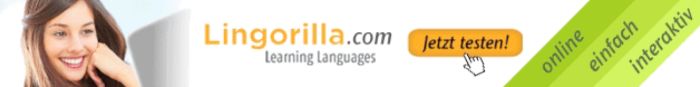 Lingorilla.com Learning Languages - Jetzt testen!