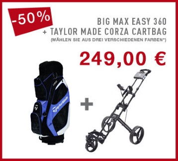 Golfhouse: 50% Rabatt auf Big Max Easy 360