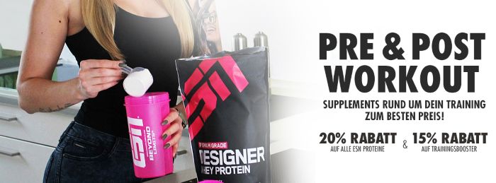 Fitmart Pre & Post Workout 20% Rabatt