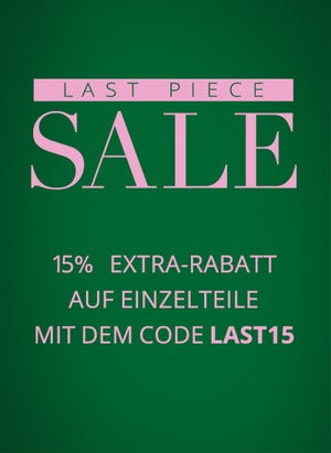 Last Piece SALE: 15% Extra-Rabatt bei Peek & Cloppenburg!