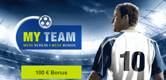 mybet 100€ Bonus - MYTEAM