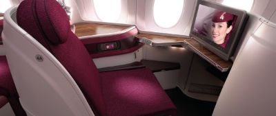 Comfort bei Qatar Airways