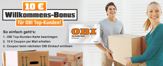 OBI Rabatt-Gutschein